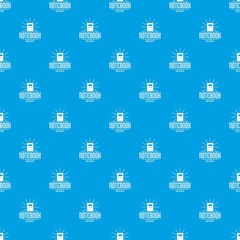 Poster - Notebook pattern vector seamless blue repeat for any use