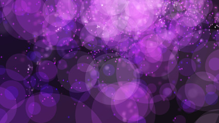 Poster - Abstract bright rain in dark space. Network Design with Particle. Big data. Festive banner in bright colors. 3D rendering.