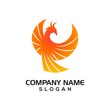 Elegant Phoenix for various logo template