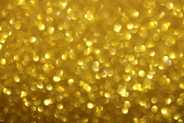 gold abstract bokeh glitter texture background