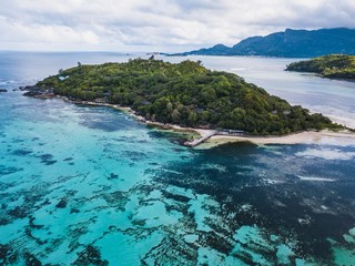 exotic Island in Seychelles