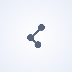 Poster - Connection, connect, vector best gray line icon