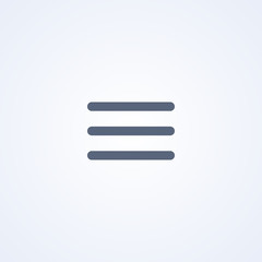 Poster - Menu, vector best gray line icon