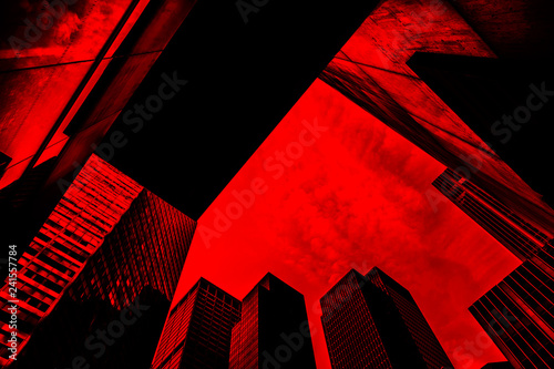 Fotomural  Manhattan modern architecture