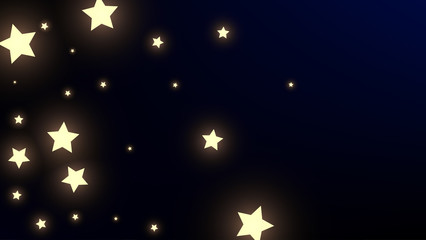 Wall Mural - constellation map. dark blue galaxy pattern. magic cosmic sky with many stars. astronomical print. v