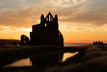 Silhouette Of Whitby Abbey