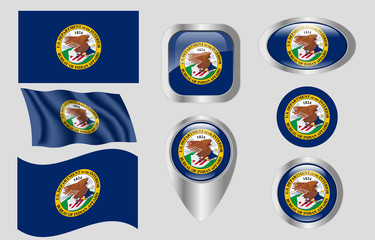 Sticker - Flag of the US Bureau of Indian Affairs