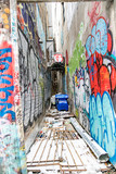 Fototapeta Uliczki - Graffiti Alley Toronto