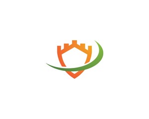 Poster - castle logo vector