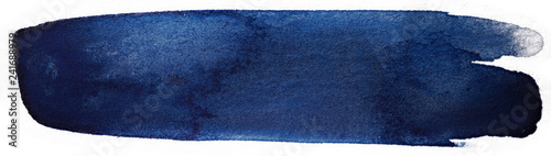 dark blue watercolor stain MOCKUP frame for text
