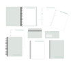 © JAYANNPO - Stationery isolated on white - mockup set for corporate identity design
