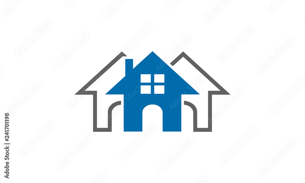 residence logo vector