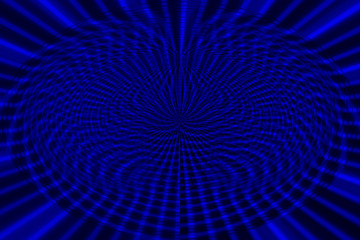 Wall Mural - blue background from line set abstract representation of pattern and destruction