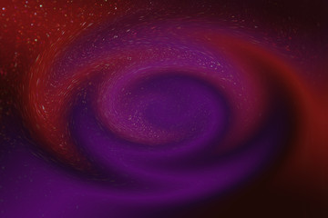 Wall Mural - abstract background with stars and bokeh of red and purple color