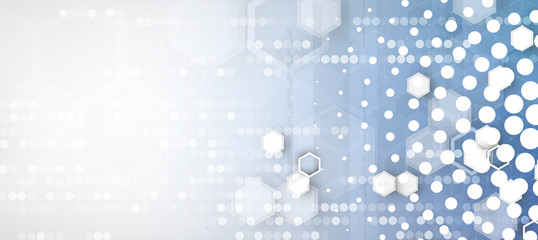 abstract structure circuit computer cube technology business background
