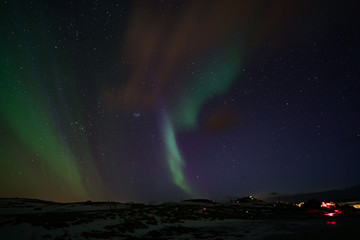 Wall Mural - Northern Lights in Norway