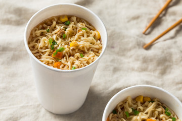 Wall Mural - Instant Ramen Noodles in a Cup