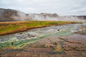 Wall Mural - Geysir, The Golden Circle, Iceland