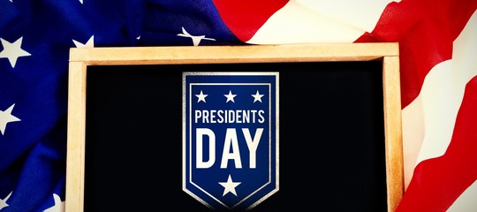 Poster - Composite image of presidents day icon