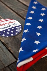 Poster - Composite image of happy presidents day