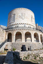 The Skanderbeg Museum In Kruja, Albania. The Building Of George Castriot ( Skanderbeg ) - National Albanian Hero. Kruje Castle And Fortress