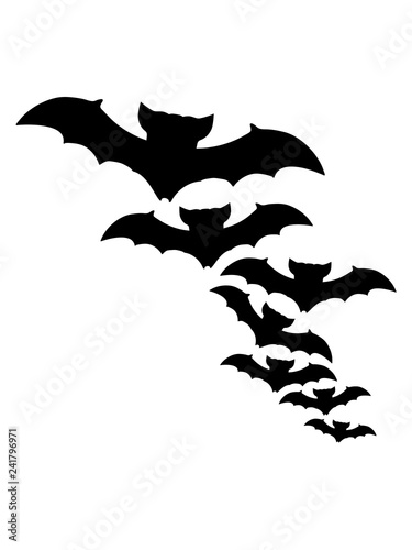 Schwarm Freunde Viele Muster Flughund Fledermaus Comic Cartoon Lustig Suss Niedlich Fliegen Nacht Blutsauger Vampir Horror Halloween Gruselig Klein Clipart Buy This Stock Illustration And Explore Similar Illustrations At Adobe Stock
