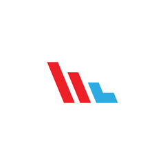 ML logo letter design