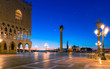 Piazza San Marco all'alba
