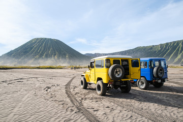 Jeep service for sight seeing around Bromo mountain tour