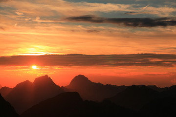 Canvas Print - Slovenian magnificent Alps