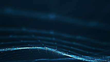 Poster - technology plexus network concept.