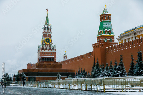 Fotografía JanuarRed Square in Moscow - the capital of Russia