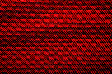 Wall Mural - Dense textile red texture.Braided red background.