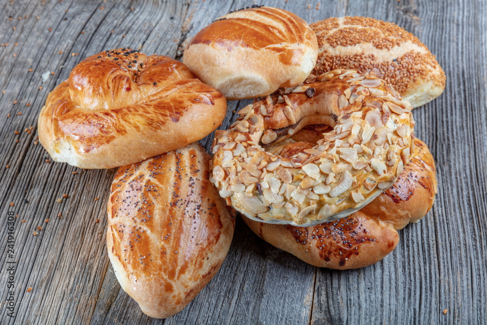 Turkish pastry product , tasty pogaca. Turkish Pastries; pogaca, borek ...