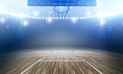 Poster - Basketball Arena