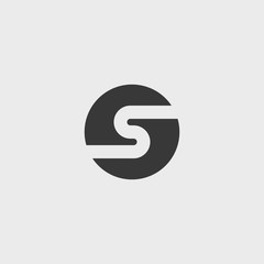 Aufkleber - Vector letter icon. Logo for your design.