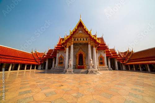 Foto Wat Benchamabophit (Marble Temple) in Bangkok