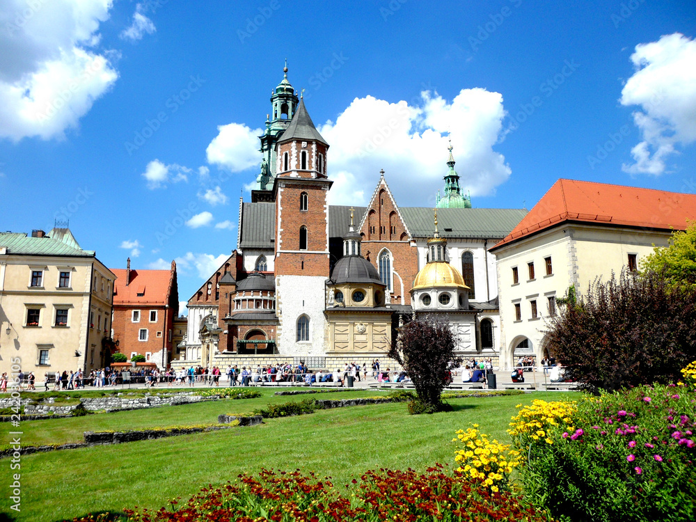 Katedra na Wawelu w Krakowie - obrazy, fototapety, plakaty 