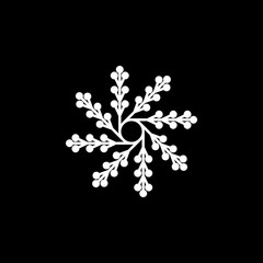 Poster - Snowflake, snow, winter icon. Element of winter icon for mobile concept and web apps. Detailed Snowflake, snow, winter icon can be used for web and mobile