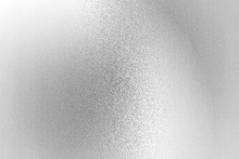 Texture Of Reflection On Rough White Metallic Wall, Abstract Background
