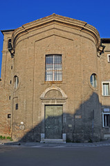 Poster - Italy, Ravenna old Saint Stefano of the Olives desecrated church.