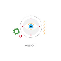 Poster - professional business planning successful strategy future vision concept line style isolated
