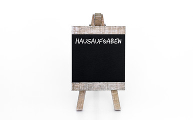 Canvas Print - Hausaufgaben