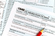 United States federal income tax return IRS 1040 documents