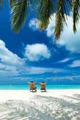 Poster - beach and beautiful tropical sea