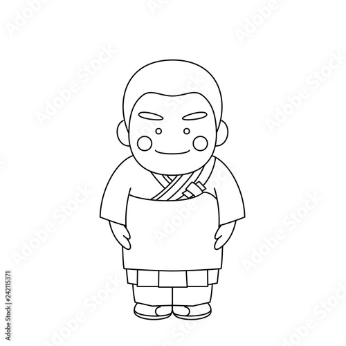 男性キャラクターお坊さん Stock ベクター Adobe Stock 男性キャラクターお坊さん Stock ベクター Adobe Stock