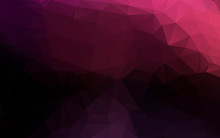 Purple Triangle Polygonal Geometric Background