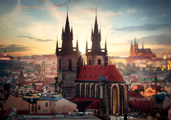 Wall Mural - cathedrals of prague
