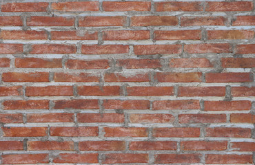 Poster - dirty old brown brick wall texture background.