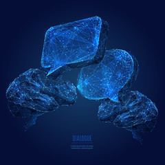 Poster - dialogue CLOUDS AND BRAINS